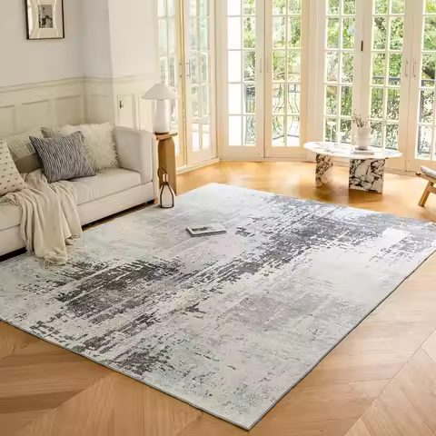Rug Bedroom Washable Living Room Kitchen Dining Room Non-Slip Home Decor Carpet Morden Art Ultra Sof