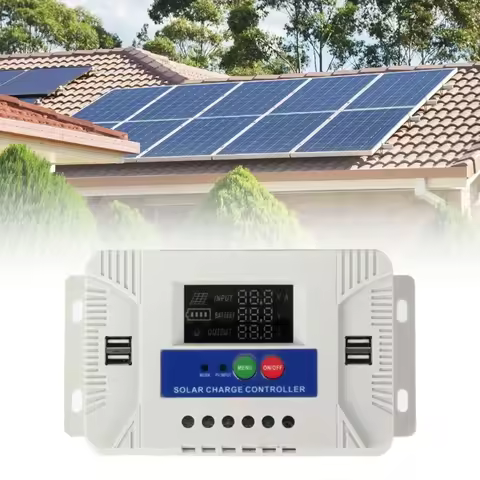 HX5F High Current Solar Controllers LED Display Upgrades for Off Systems