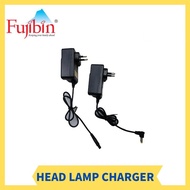 Fujibin Lampu Pengecas Fujibin Charger Head Lamp Charger 4.2V Charger, Waterproof Headlamp Charger