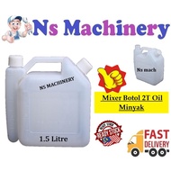Portable Petrol Fuel Mixing Bottle Tank 2 Stroke for Chainsaw & Brush Cutter Mixer Botol 2t Oil