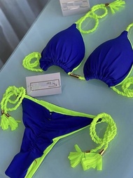 hotx 【cw】 Set 2023 Swimwear Adjustable Bandage Swimsuit Woman Bathing Suits Bikinis Female Beachwear