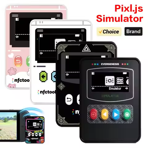 New Smart NFC Emulator for Amiibotool Pixl.Js iNFC OLED HD Smart Emulator Accessory for Switch/Switc