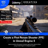 Unreal Engine FPS Video Course- Create a First Person Shooter (FPS) in Unreal Engine 5