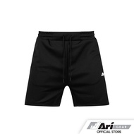 ARI ESSENTIAL TRACK SHORTS - BLACK/WHITE กางเกงอาริขาสั้น ESSENTIAL TRACK สีดำ