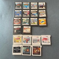 3ds nds game Super Mario brothers Donkey Kong Diddy Kong 洛克人 Rockman Pokemon platinum Diamond Pearl Pokémon Ranger 光之軌跡 Jump  Lego Kirby Jump Zedla Mario party Mario kart monster hunter x 4g