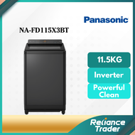 【FREE SHIPPING】Panasonic Inverter Washing Machine (11.5KG) NA-FD115X3BT / (13.5KG) NA-FD135X3BT