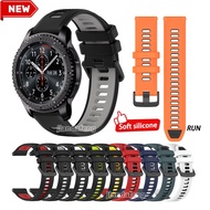 Soft Silicone Strap Replacement wrist strap For Samsung Galaxy Watch 46mm 42mm Watch3 45mm 41mm Gear S3 Sport Active 2 Sport breathable Band