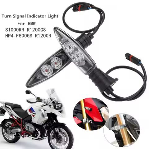 For BMW S1000 S 1000 R XR RR Motorcycle Front Rear LED Turn Signal Indicator Light Blinker S1000R S1