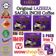 Lazeeza ( Wowshop ) Sacha Inchi Coffee Premiums - Kopi Khas Untuk Kesihatan 20g X 12 sachet