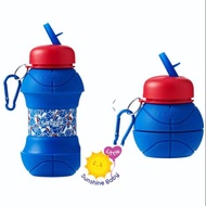 Smiggle Blue Ball Silicone Bottle - Smiggle Ori Bottle