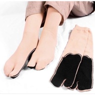 2-finger Muslim socks, skin color, calf length