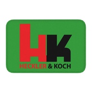 40x60cm Custom HK Firearms Heckler And Koch Doormat Anti-Slip Entrance Kitchen Bathroom Door Floor M