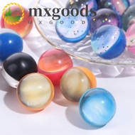 MXGOODS 10pcs Space Planets Ball, Starry Sky Bouncy Ball Solar System Planet Balls, Solar Ball Space