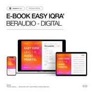 Easy IQRA Beraudio Digital - E-Book (Jilid 1-6) + Audio Praktis + Journal Journey - Pen Drive 16GB