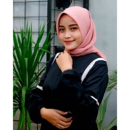 Hijab BELLA SQUARE 4th DOUBLET/POLYCOTTON JILBAB