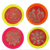 4” inches Plate vRangoli Stencils