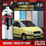 【 HYUNDAI ATOS 】 Touch Up Paint All Colors 🚗 370ml DIY Aikka Aerosol Spray Can Cat Spray Calar Kereta Lama 补漆 车漆