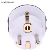 Sgmy German Standard Conversion Plug FR AU US UK To EU Euro Korea Universal Travel Adapter Home Plug