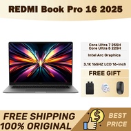 REDMI Book Pro 16 2025 Intel Core Ultra 7 255H/Ultra 5 225H Intel Arc Graphics 16 inch 99Wh 3.1K 165