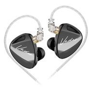 Tai Nghe KZ Vader Triple-Driver Dynamic In-Ear Monitor HiFi Thể Thao Khử Tiếng Ồn Dành Cho Điện Thoạ