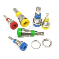 2mm 4mm Banana Plug M4 * 28 Test Socket Panel Socket Insulated Connector Terminal Female Head Hole S