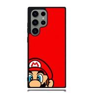Casing Case Samsung S24 S23 S22 S21 S20 FE Ultra Plus Mario AE2430 Custom A6