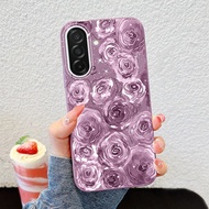 VRQR for Samsung Galaxy M56 M16 M06 F56 F16 F06 5G Casing Blooming Flowers Shinning Brightly Anti Dr