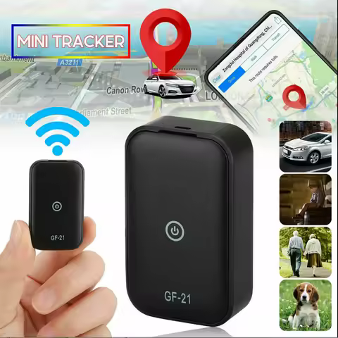 2G Mini GF21 GPS Car Tracker App Anti-Lost Anti-theft Tracking Device Voice Control Recording Vehicl