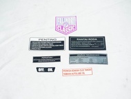 striping detail yamaha v80 autolube sticker yamaha v80 autolube