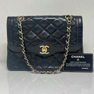 CHANEL VINTAGE 香奈兒中古巴黎限定小號鏈條包