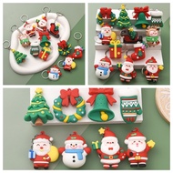 【Eetmo】2023 CHRISTMAS KEYCHAIN SANTA CLAUS ELK HOLIDAY GIFT FOR KIDS Christams decoration