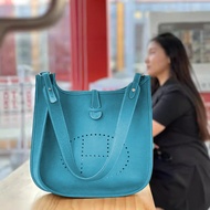 Suitable for Hermes Vegetable Basket lindy lindy evelyne evelyne Wide Shoulder Strap TC Leather Tran