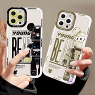 Be bear watch Case Realme Note 50 Realme 9Pro+ 10Pro+ 11Pro+ 12Pro+ 5i 6i C3 9i 8i 5Pro 8Pro C12 C15