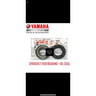 ORI Yamaha Sprocket Hub Bearing + Oil Seal Japan Y15ZR LC135 4s 5s LAGENDA SRL110 SRL115 SRL115 FI