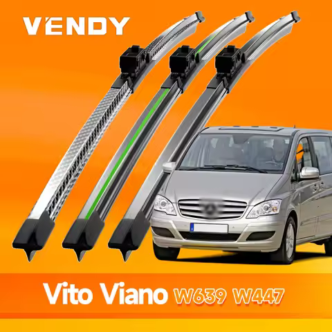 2pcs For Mercedes Benz Vito Viano W639 W447 2006-2022 Front Windshield Wiper Blades Windscreen Windo