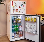 TCL ตู้เย็น ตู้เย็นมินิ ตู้เย็น 2 ประตู ตู้เย็นเล็ก mini ขนาด118L รุ่น BCD-118KA9 Refrigerator รับประกัน 1 ปี