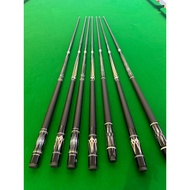 WILKAR Black Carbon Pool Cue 13mm - Billiard Cue Pool Cue Snooker Cue