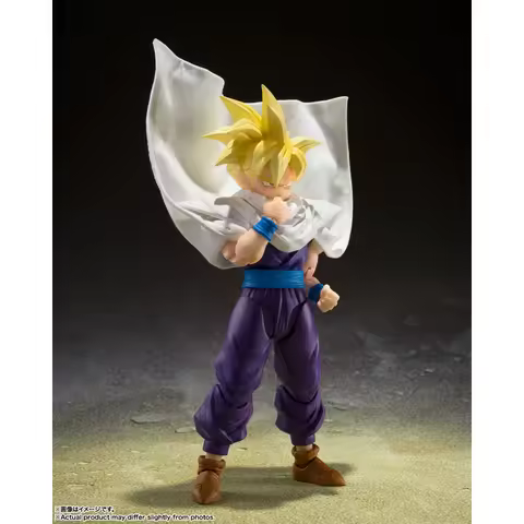 100% BANDAI SH Figuarts SHF Super Saiyan Son Gohan The Warrior Who Surpassed Goku Dragon Ball Z Acti
