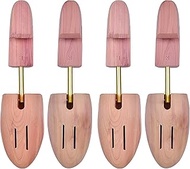 tongzaner Cedar Shoe Tree for Men, Wide Heel Women's Adjustable Shoe Tree, Split Toe Cedar Boot Tree