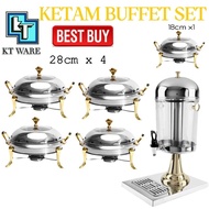 KT WARE BUFFET SET KETAM BERKAS LAUK TRAY HIDANGAN TRAY JAMUAN KATERING SET PARTY TRAY BERKAS AIR BU
