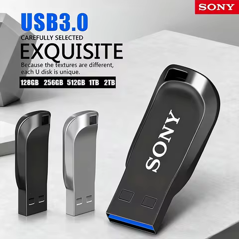 SONY Metal USB PenDrive High Speed Type-C 2TB 1TB 256GB 512GB Flash Drive Portable Memory Stick for 