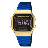 Casio นาฬิกากันน้ำแฟชั่นผู้ชาย,C002นาฬิกากีฬาสายเหล็กสแตนเลส