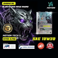 MOTION Ester PAO API SP Formulated Semi-Synthetic Engine Oil (10W30/4L)