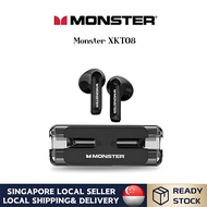 🇸🇬[In Stock] Monster Earbuds XKT08 Bluetooth Earphone Tws Stereo Headset Noise Reduction Earbuds Tou