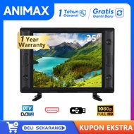 Animax TV LED Digital 25 inch 24 INCH Murah TV HD Analog 25 inch TV Tabung Murah Baru Promo HD Ready