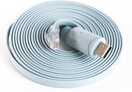 USB Serial RS232 to RJ45 Console Rollover Cable For Cisco Routers 1M 1.8M 3M 5M