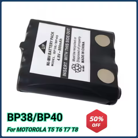 4.8V NI-MH Rechargeable Battery for Uniden Radio BP40 BP39 BP38 BT-1013 4.8V 800mAh for MOTOROLA TLK