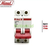 MCB HDB6sN2 6kA 2POLE 1A 2A 4A 6A 10A 16A 20A 25A 32A 40A 63A Himel