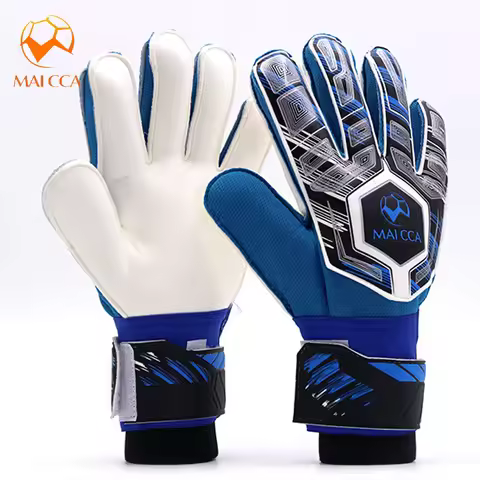 Top Youth Professional Goalkeeper Gloves Finger Protection Thickened Latex Soccer Goalie Gloves with