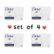 ( set of 4 ) Dove Original Beauty Bar Soap 135g